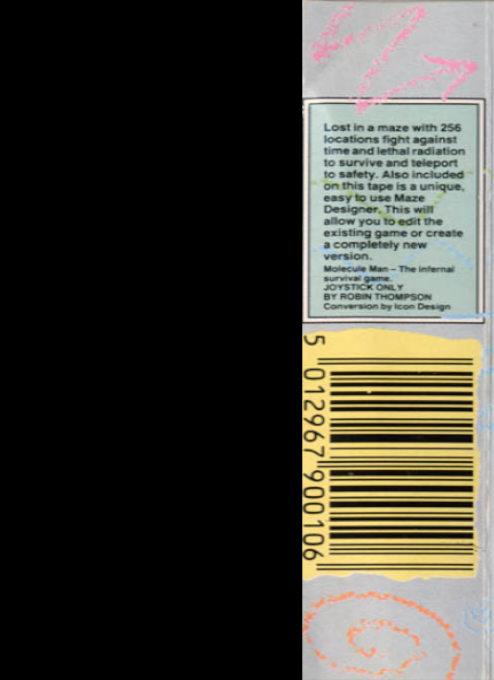 Molecule Man — box-2D-back (EU)