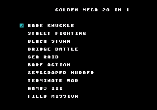 20 In 1 Golden Mega Game — sstitle (WOR)
