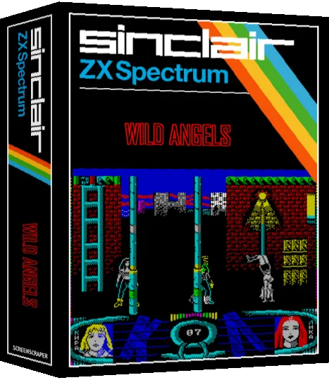 Wild Angels — box-3D (SS)