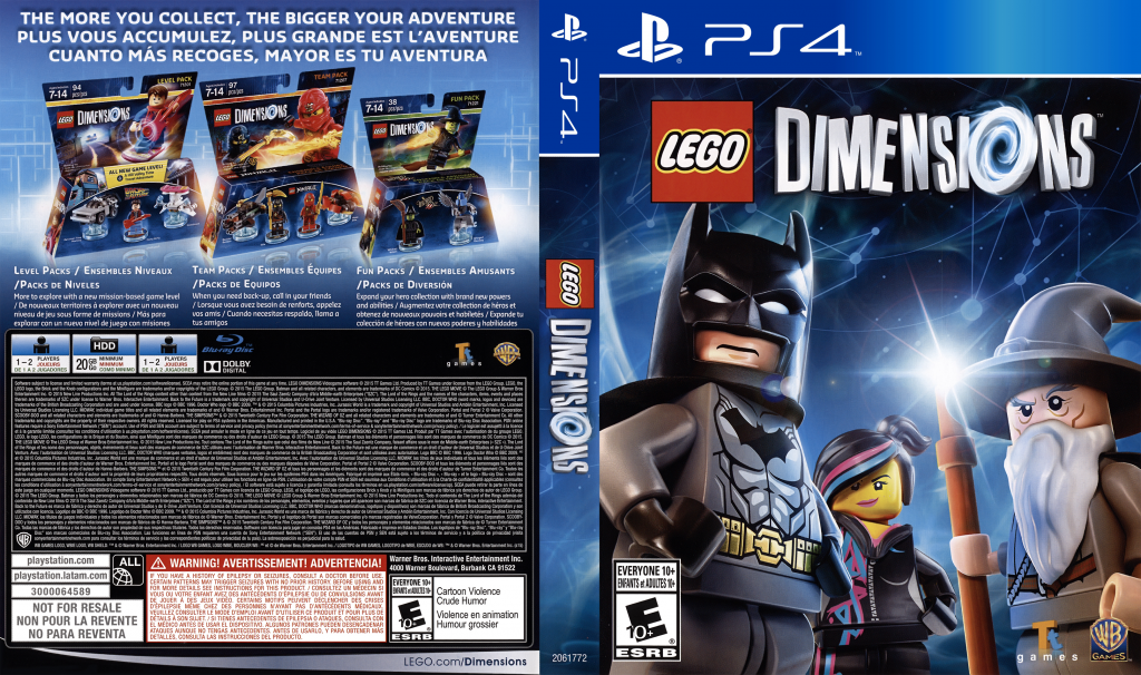 LEGO Dimensions — box-texture (US)