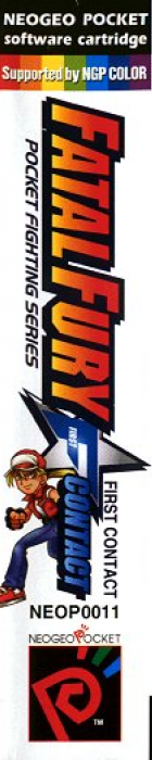 Fatal Fury - First Contact - Pocket Fighting Series — box-2D-side (EU)