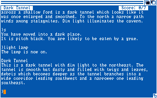 Zork II - The Wizard of Frobozz — ss (WOR)