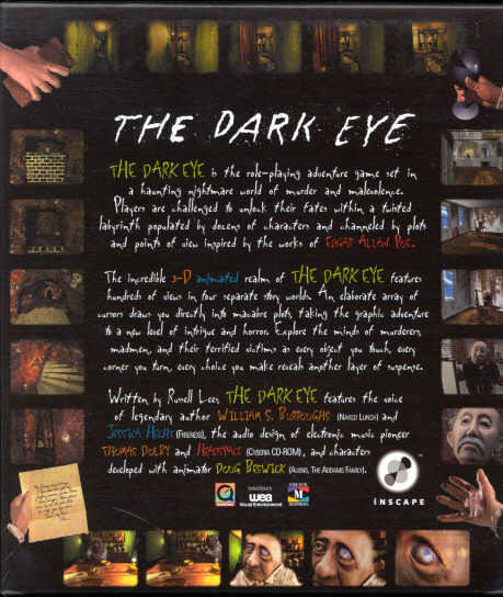 The Dark Eye — box-2D-back (US)