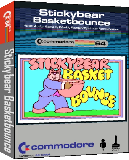 Stickybear Basketbounce — box-3D (CUS)