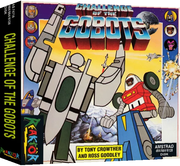 Challenge Of The Gobots — box-3D (EU)