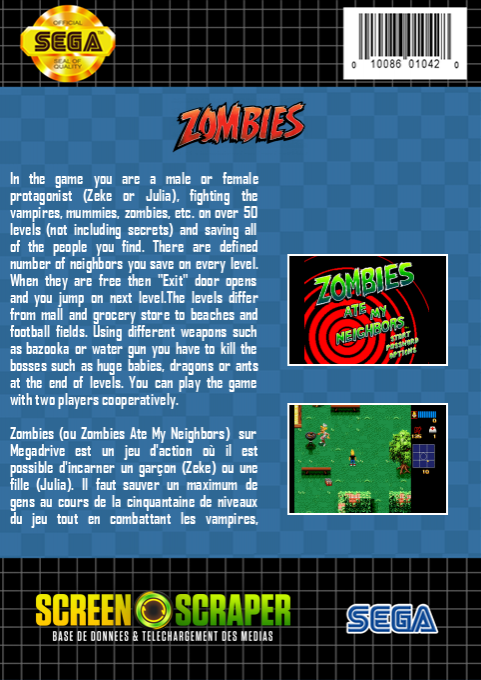 Zombies Ate My Neighbors — box-2D-back (SS)