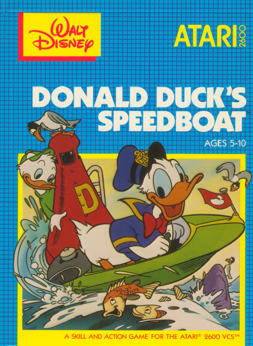 Donald Duck's Speedboat box art