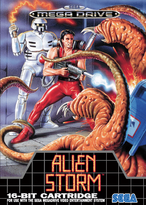 Alien Storm — box-2D (EU)