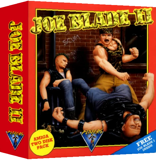 Joe Blade 2 — box-3D (EU)