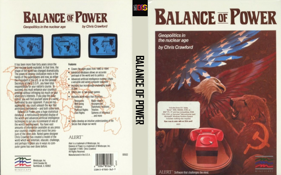 Balance Of Power — box-texture (US)