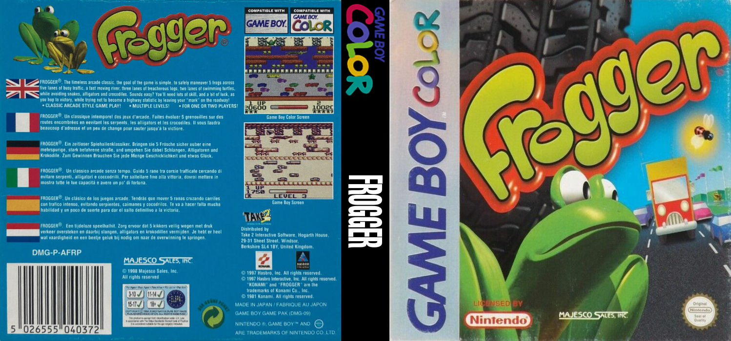 Frogger — box-texture (EU)