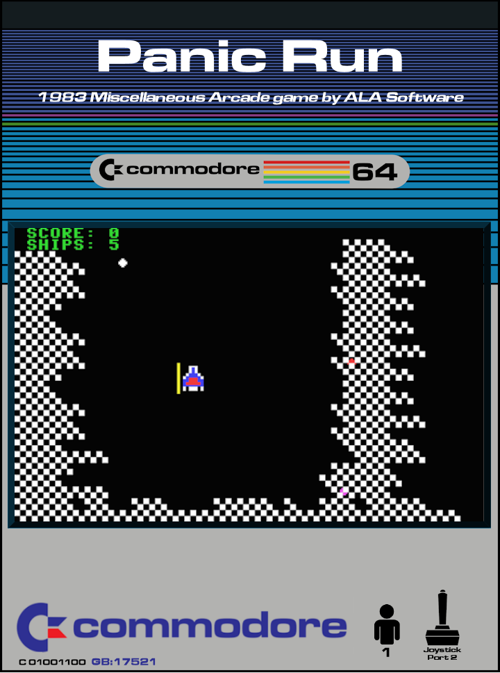 Panic Run box art