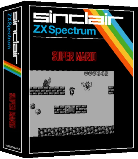 Super Mario — box-3D (SS)