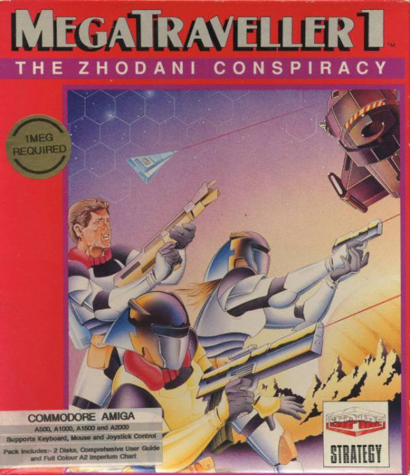 MegaTraveller 1 - The Zhodani Conspiracy — box-2D (EU)