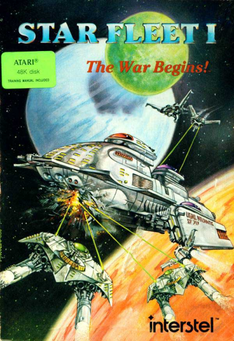 Star Fleet 1 - The War Begins! box art