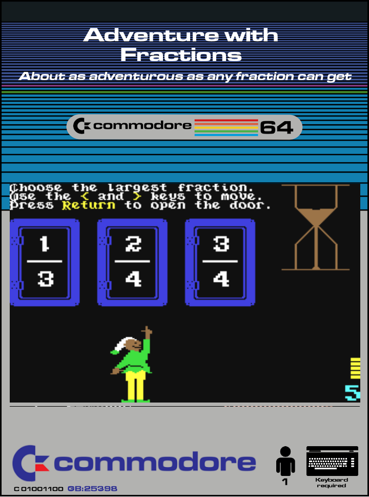 Adventures with Fractions box art