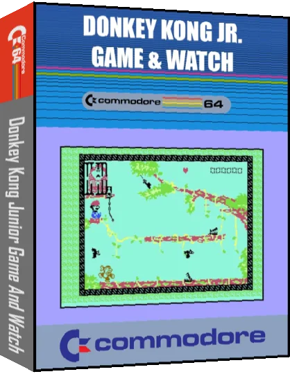 Donkey Kong Jr. Game & Watch — box-3D (CUS)