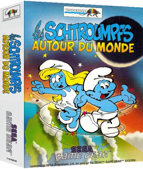 Schtroumpfs Autour du Monde, Les — box-3D (EU)