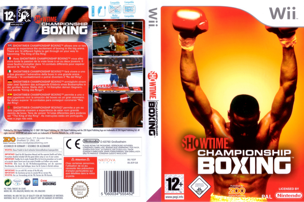 Showtime Championship Boxing — box-texture (EU)