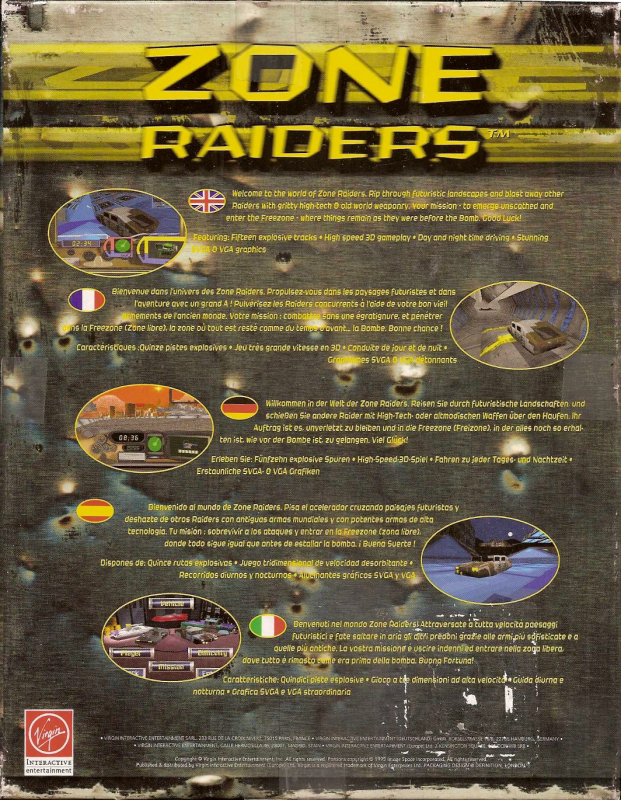 Zone Raiders — box-2D-back (EU)