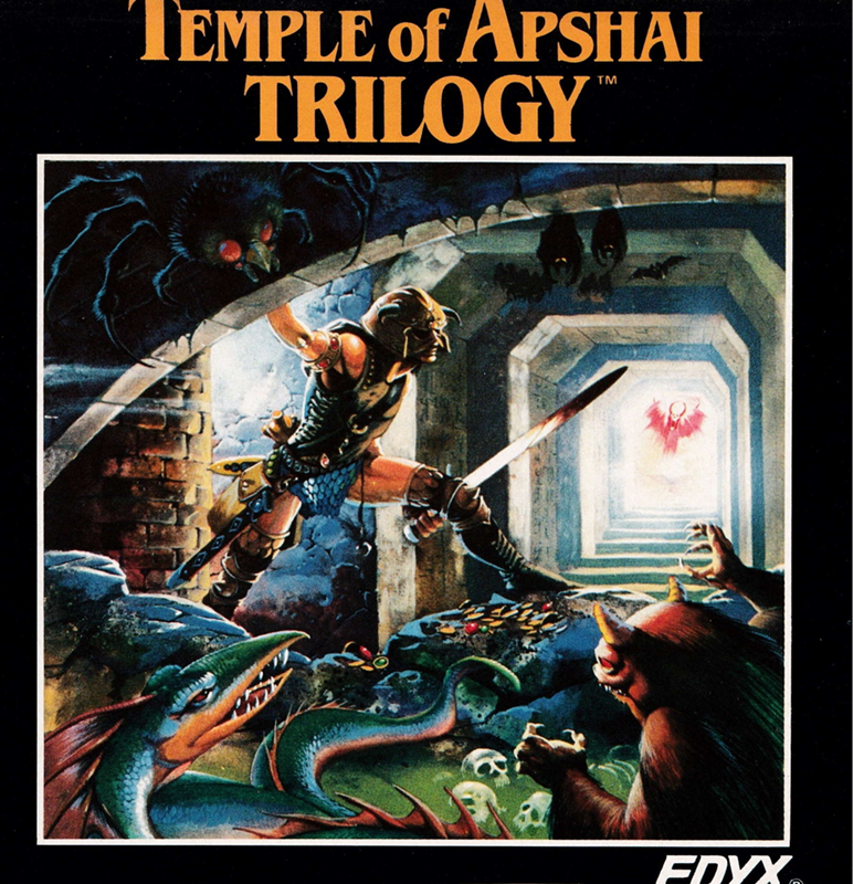 Temple Of Apshai Trilogy box art