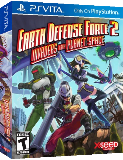 Earth Defense Force 2 - Invaders From Planet Space — box-3D (US)