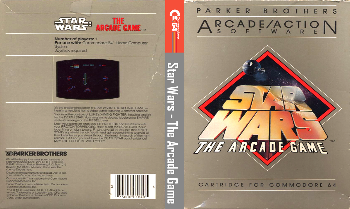 Star Wars : The Arcade Game — box-texture (US)