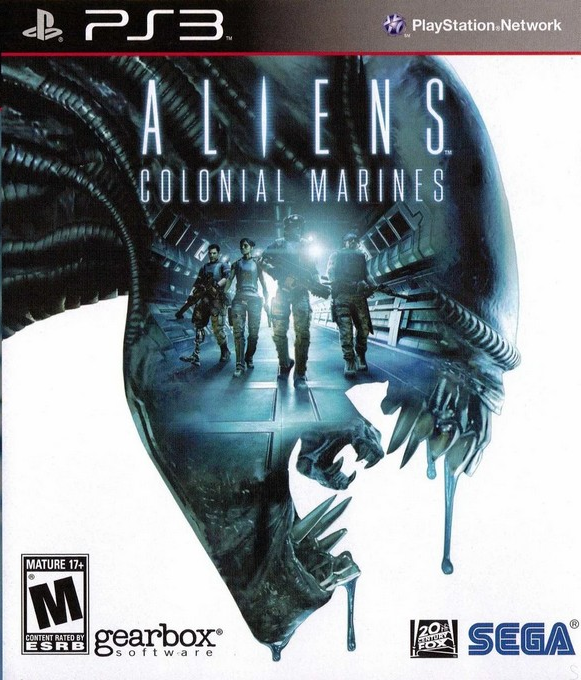 Aliens - Colonial Marines box art
