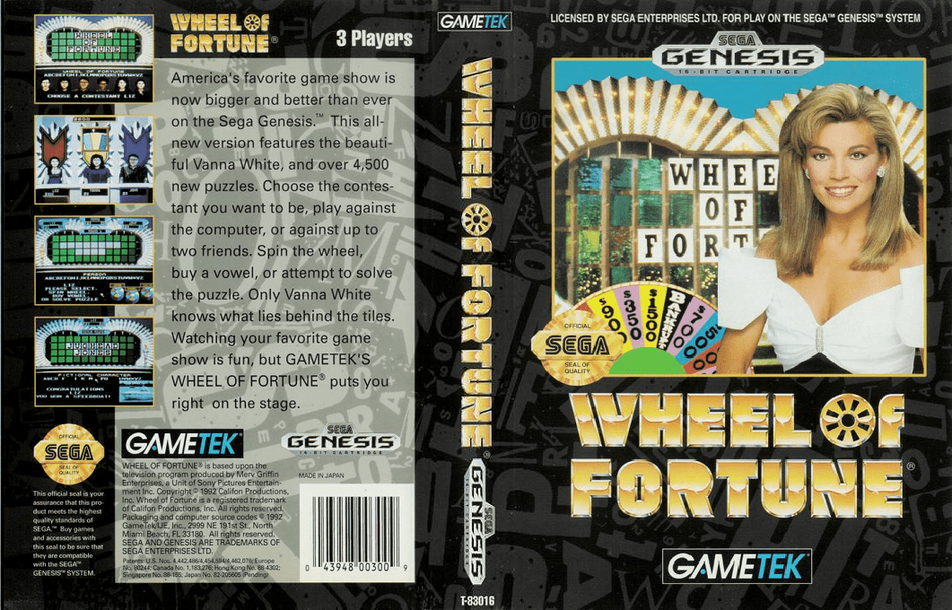 Wheel Of Fortune — box-texture (US)