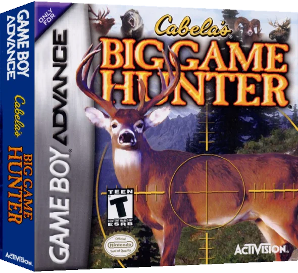 Cabela's Big Game Hunter — box-3D (US)