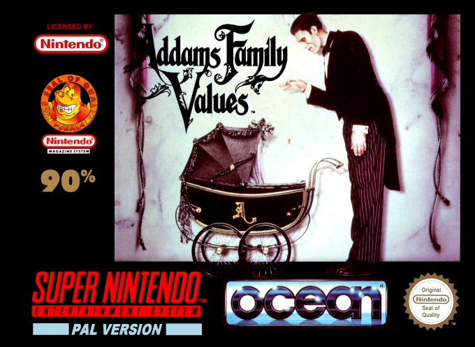 Addams Family Values — box-2D (EU)