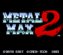 Metal Max 2 — sstitle (JP)