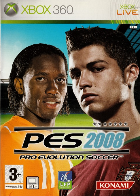 Pro Evolution Soccer 2008 box art