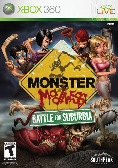 Monster Madness - Battle for Suburbia box art
