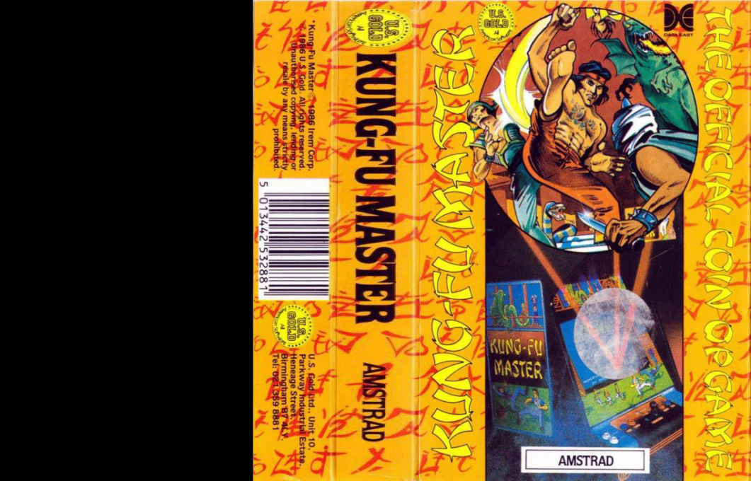 Kung-Fu Master — box-texture (EU)