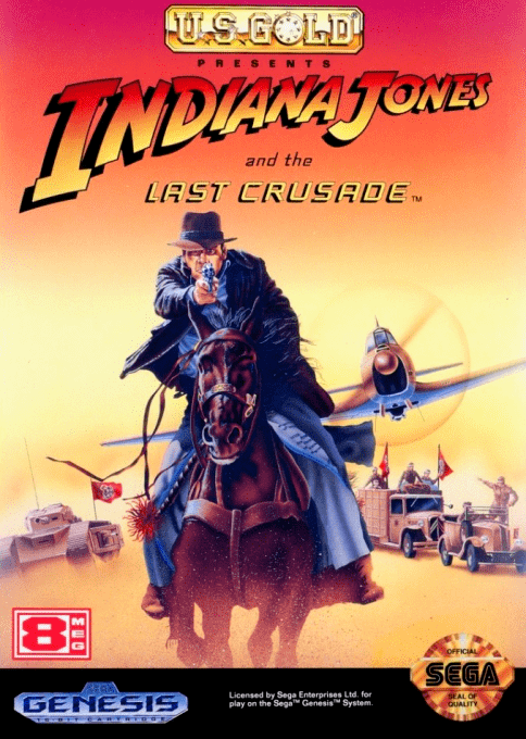 Indiana Jones And The Last Crusade box art
