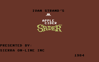 Apple Cider Spider — sstitle (WOR)