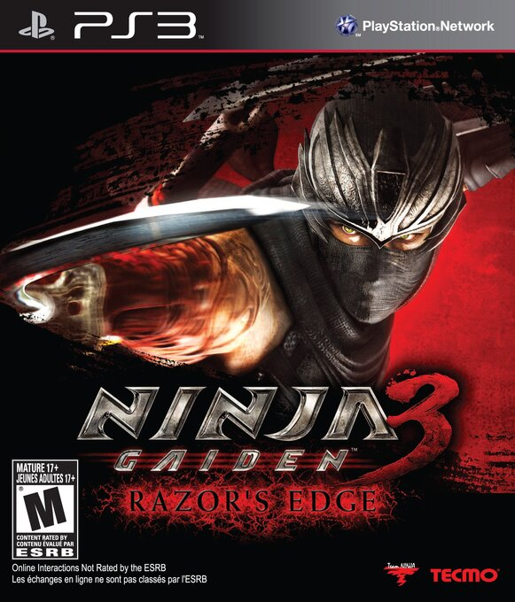 Ninja Gaiden 3 - Razor's Edge box art