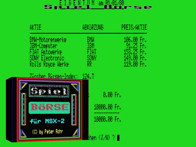 Spiel Borse — mixrbv2 (WOR)