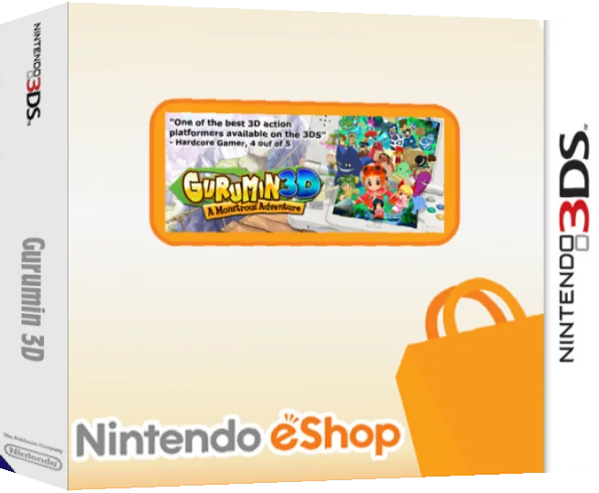 Gurumin 3D — box-3D (US)