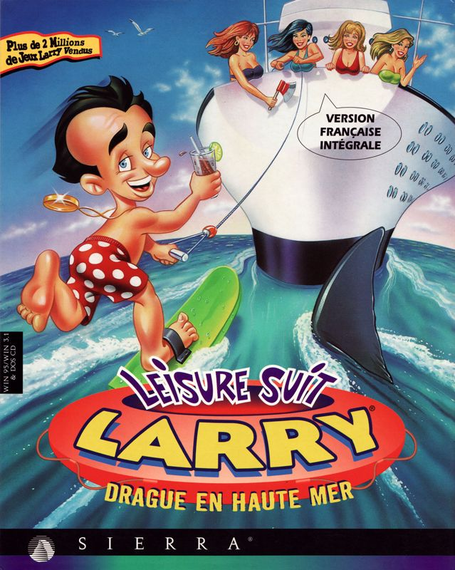 Leisure Suit Larry 7 - Love For Sail — box-2D (FR)