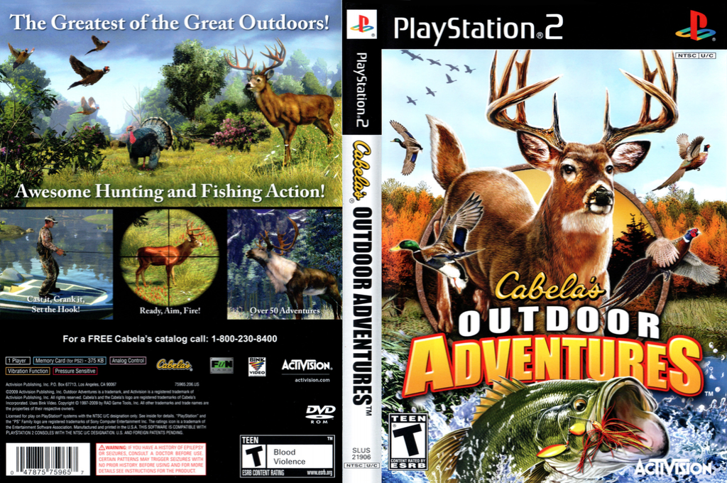 Cabela's Outdoor Adventures 2010 — box-texture (US)