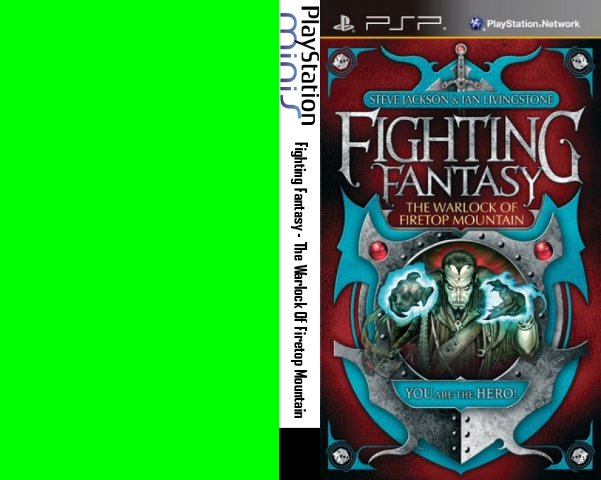 Fighting Fantasy - The Warlock Of Firetop Mountain — box-texture (EU)