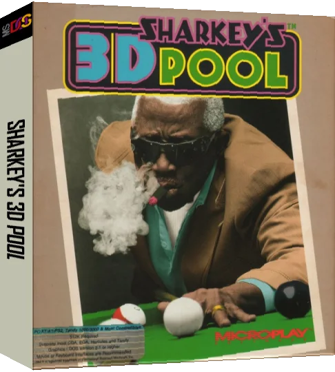 Sharkey's 3d Pool — box-3D (US)