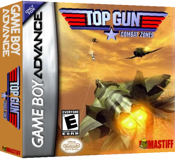 Top Gun - Combat Zones — box-3D (US)