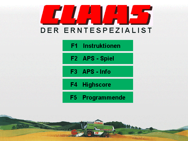 Claas - Der Erntespezialist box art
