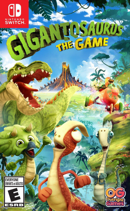 Gigantosaurus - The Game box art