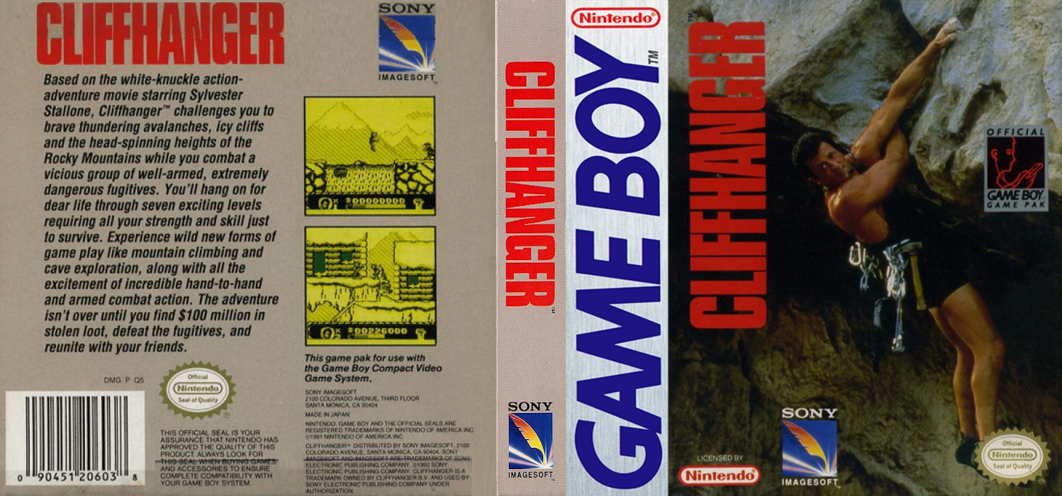 Cliffhanger — box-texture (US)