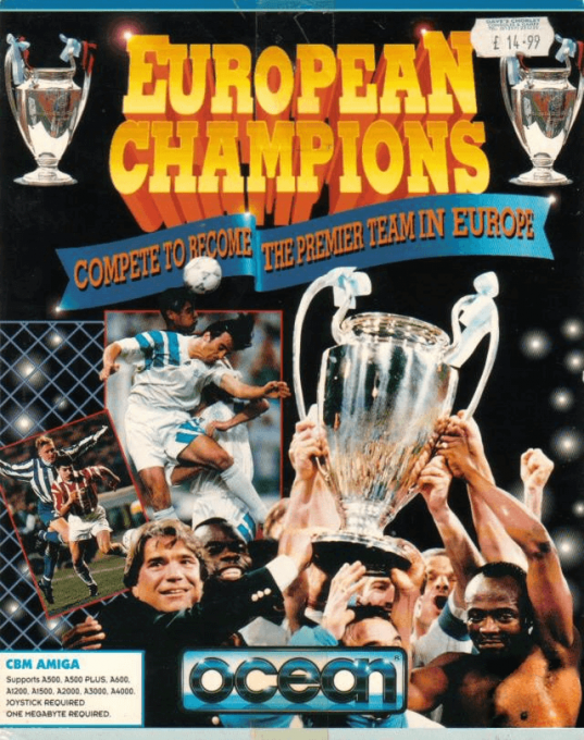 European Champions box art