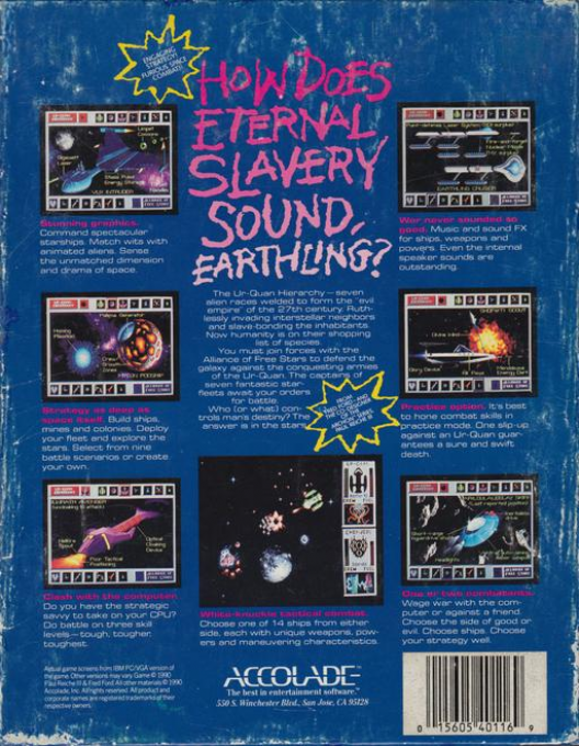 Star Control — box-2D-back (US)
